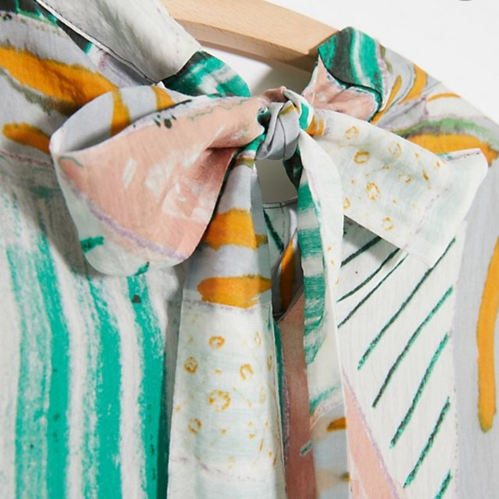 ANTHROPOLOGIE  × Eva Franco × Terry Rum Baba Dress - Picture 8 of 9